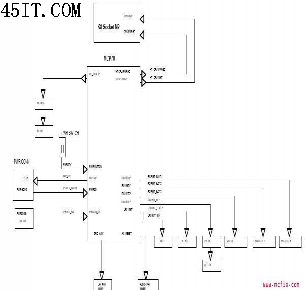 foxconn mcp78a01主板rest图